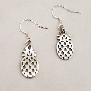Pineapple Metal‎ Earrings Hypoallergenic NWT